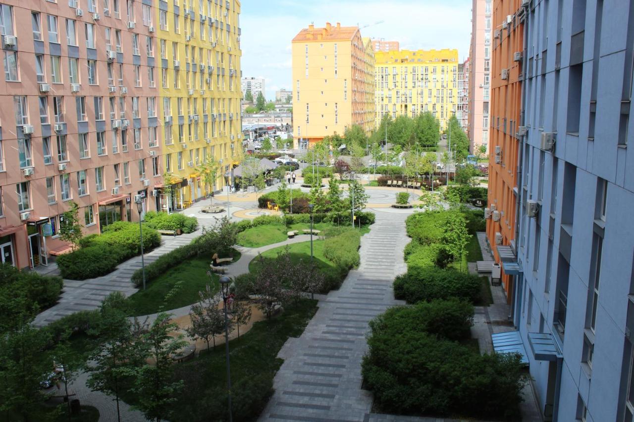 Cozy Apartment In A Closed Residential Complex Comfort Town 4 Київ Екстер'єр фото